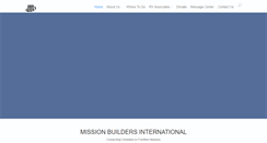 Desktop Screenshot of missionbuilders.org